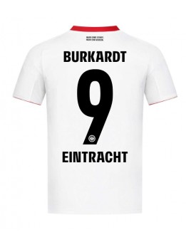 Eintracht Frankfurt Jonathan Burkardt #9 Auswärtstrikot 2025-26 Kurzarm Eintracht Frankfurt Jonathan Burkardt #9 Auswärtstrikot 2025-26 Kurzarm